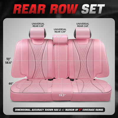 Mermaid Series 1st & 2nd Row Seat Covers