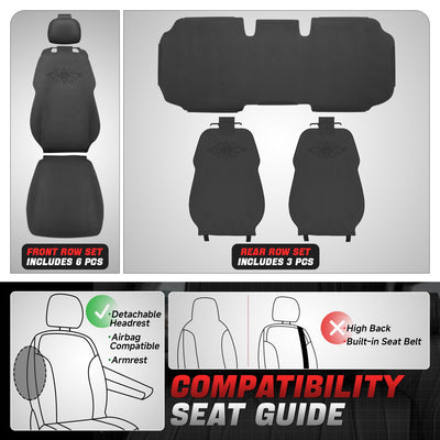 Protex Plus Series 1st Row Seat Covers