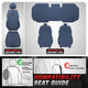 Protex Plus Series 1st & 2nd Row Seat Covers