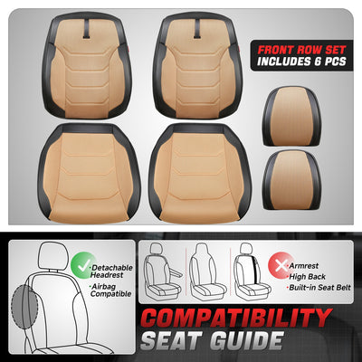 Voris Series 1st & 2nd Row Seat Covers