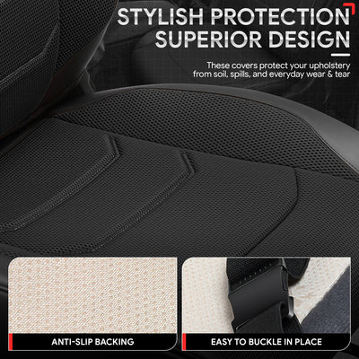 Sport Series 1st & 2nd Row Seat Covers