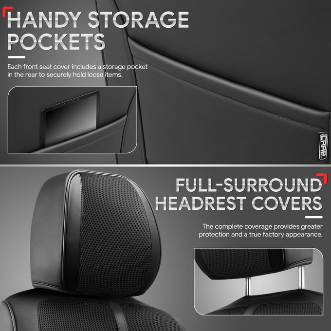 Sport Series 1st & 2nd Row Seat Covers