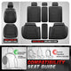 Sport Series 1st & 2nd Row Seat Covers