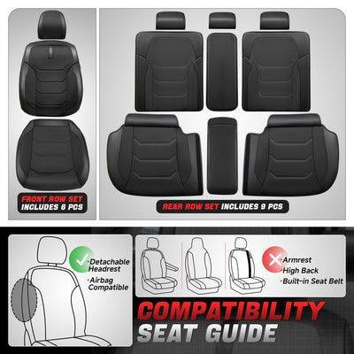 Sport Series 1st & 2nd Row Seat Covers