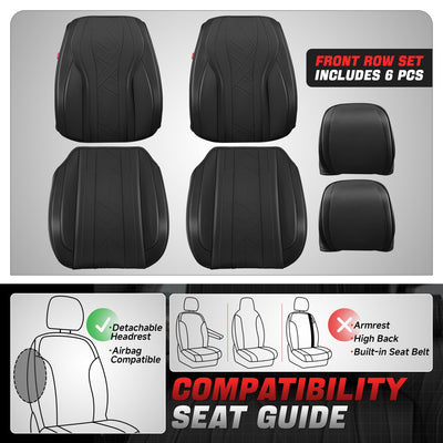 Touring Series 1st Row Seat Covers