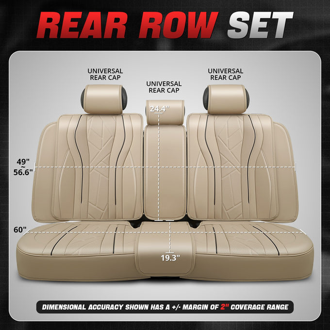 Touring Series 1st & 2nd Row Seat Covers