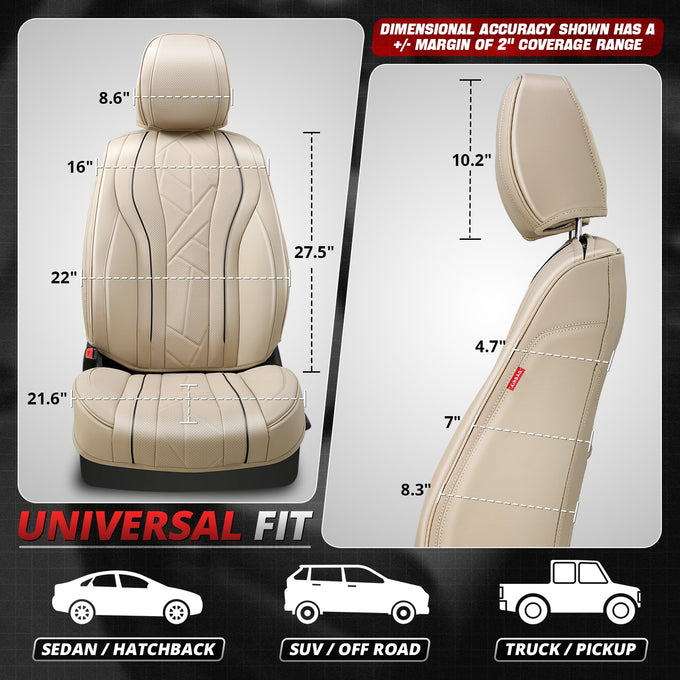 Touring Series 1st & 2nd Row Seat Covers