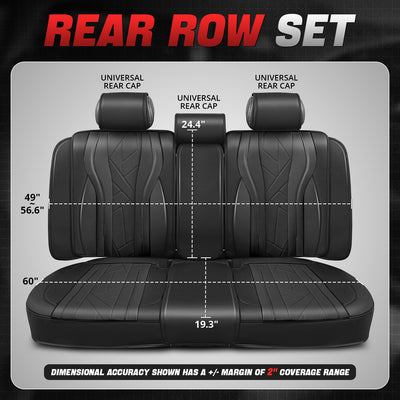 Touring Series 1st & 2nd Row Seat Covers