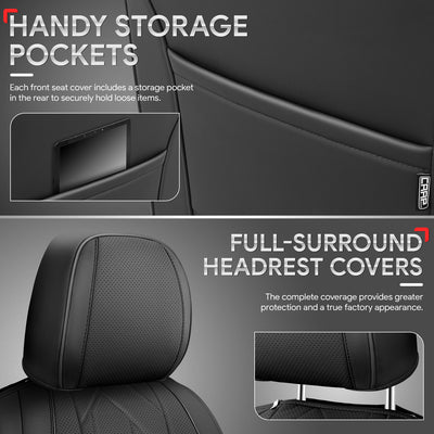 Touring Series 1st & 2nd Row Seat Covers