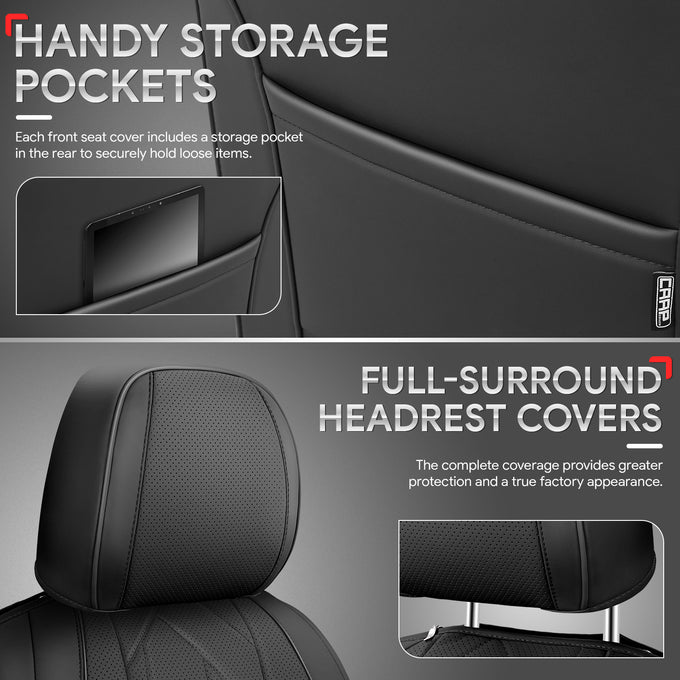 Touring Series 1st & 2nd Row Seat Covers
