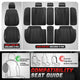 Touring Series 1st & 2nd Row Seat Covers
