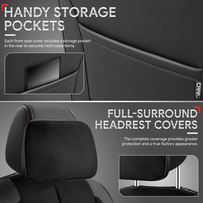 Voris Series 1st & 2nd Row Seat Covers