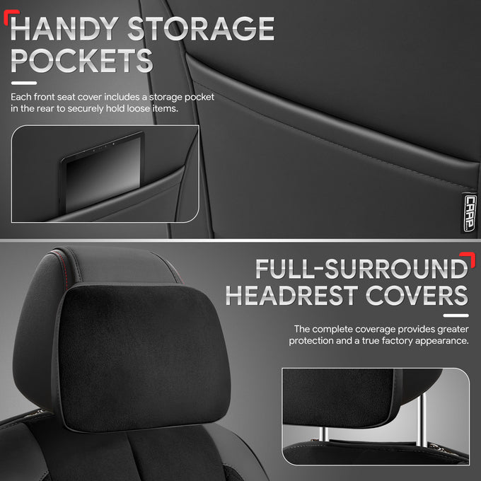 Voris Series 1st & 2nd Row Seat Covers