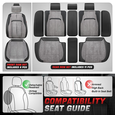 Voris Series 1st & 2nd Row Seat Covers