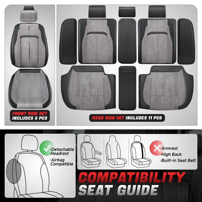Voris Series 1st & 2nd Row Seat Covers