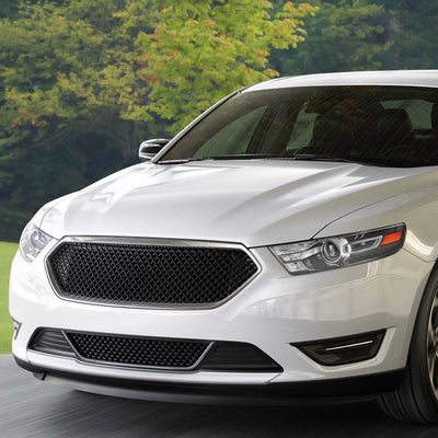 OE Style Black Housing  Projector Headlights <br> 13-19 Ford Taurus