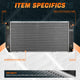2043 Factory Style Aluminum Radiator <br> 96-02 Chevy/GMC Express Savana 2500 3500