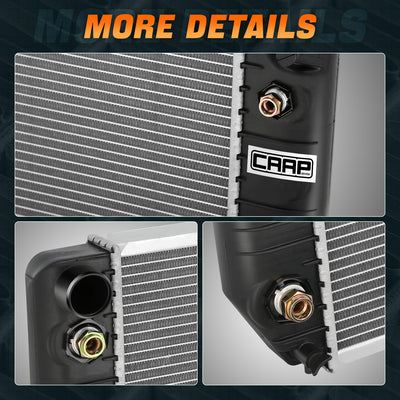 2043 Factory Style Aluminum Radiator <br> 96-02 Chevy/GMC Express Savana 2500 3500