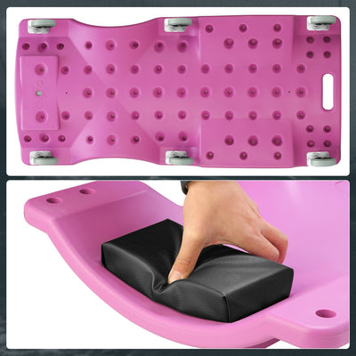 40 in. L Portable Rolling Creeper w/Headrest <br> Dimension (in.): 40 L X 18.5 W X 4.3 H