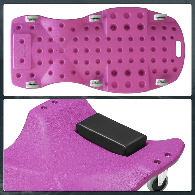 48 in. L Profile Portable Rolling Creeper <br> Dimension (in.): 46.8 L X 23.6 W