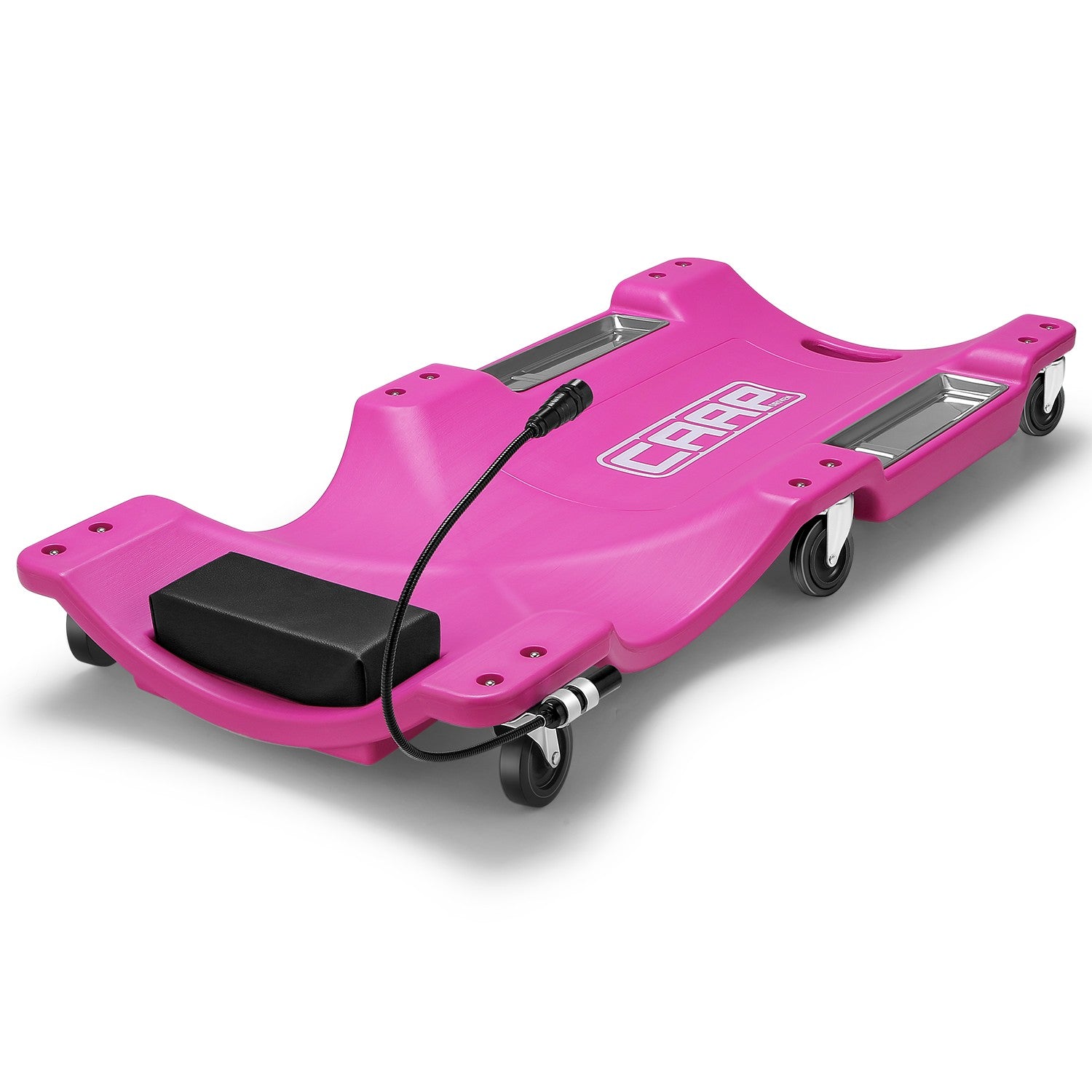 40 in. L Rolling Plastic Creeper <br> Dimension (in.): 40 L X 18.6 W