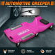 40 in. L Rolling Plastic Creeper <br> Dimension (in.): 40 L X 18.6 W