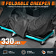 36 in. 2-in-1 Foldable Rolling Creeper & Seat <br> Dimension( in.): 36 L X 17.32 W X 4.7 H
