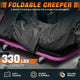 40 in. L 2-IN-1 Folding Rolling Car Creepers & Seat <br> Dimension (in.): 40 L X 17.32 W X 4.72 H