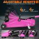 1.5 Ton Hydraulic Trolley Floor Jack <br> Lifting height of 5.3 - 12 in.