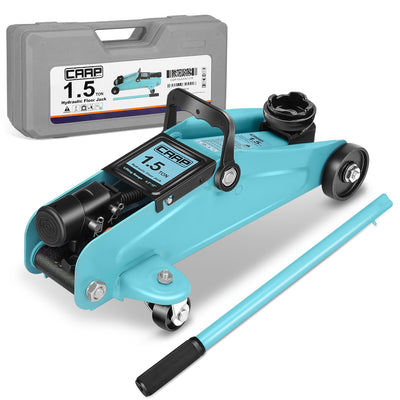 1.5-Ton Hydraulic Trolley Floor Jack <br> Lifting height of 5.3 in.