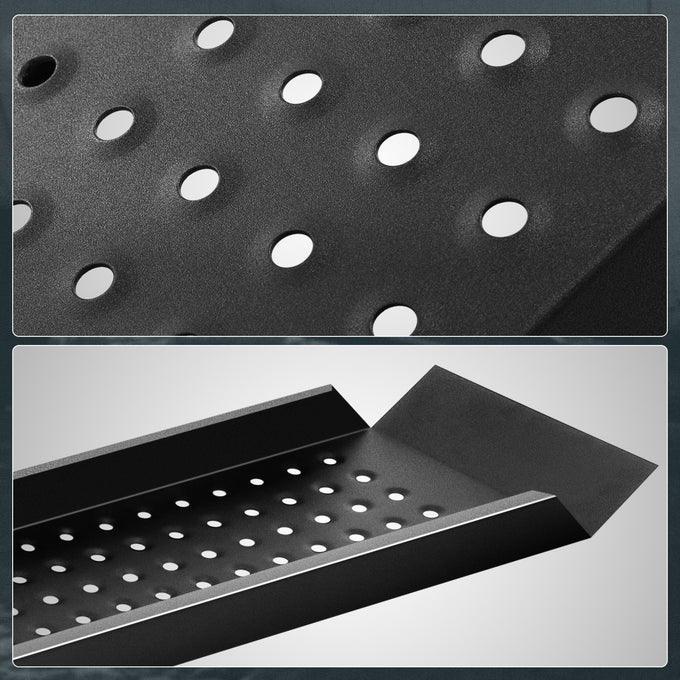 Versatile Anti-slip Arched steel loading Ramps <br> Dimensions (in.): 63 L x 8.86 W x 7.57 H