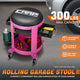 Mechanic Rolling Tool Seat w/Drawer Toolbox <br> Drawer Measures(in.): 5.5 W x 9.5 L x 1.75 H