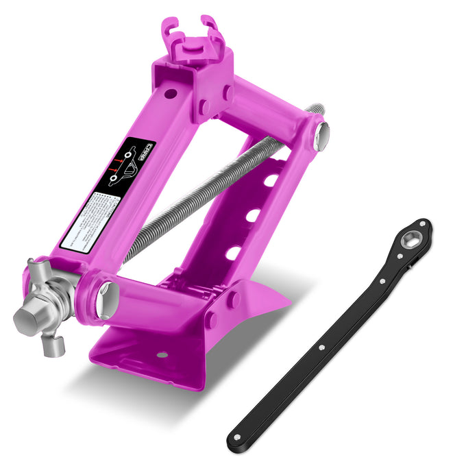 1.5 Ton Scissor Lift Jack <br> W/ Ratchet Wrench