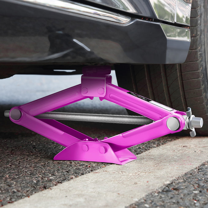 1.5 Ton Scissor Lift Jack <br> W/ Ratchet Wrench
