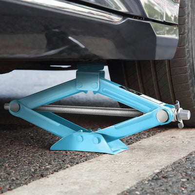 1.5 Ton Scissor Lift Jack <br> W/ Ratchet Wrench