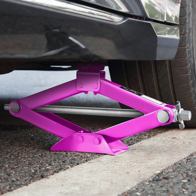 2 Ton Scissor Lift Jack <br> W/ Ratchet Wrench