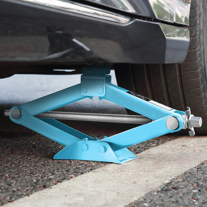 2 Ton Scissor Lift Jack <br> W/ Ratchet Wrench
