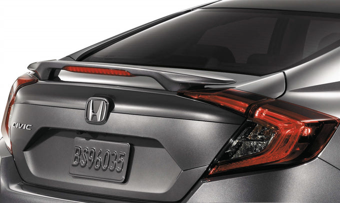 OE Style Unpainted Rear Spoilers Set <br> 16-23 Honda Civic 4DR