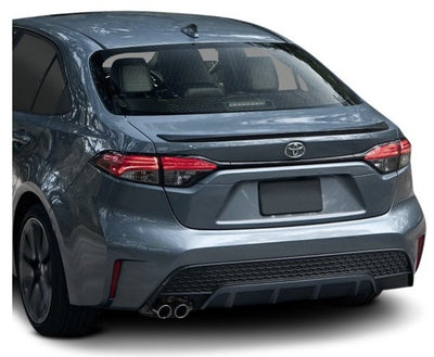 OE Style Unpainted Rear Spoilers Set <br> 20-22 Toyota Corolla
