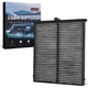 Front Right White Cabin Air Panel Filter <br> 14-24 Mazda 3 6 CX-5