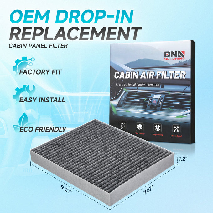 Front Right White Cabin Air Panel Filter <br> 22-23 Chevrolet Captiva, 16-20 Buick Encore