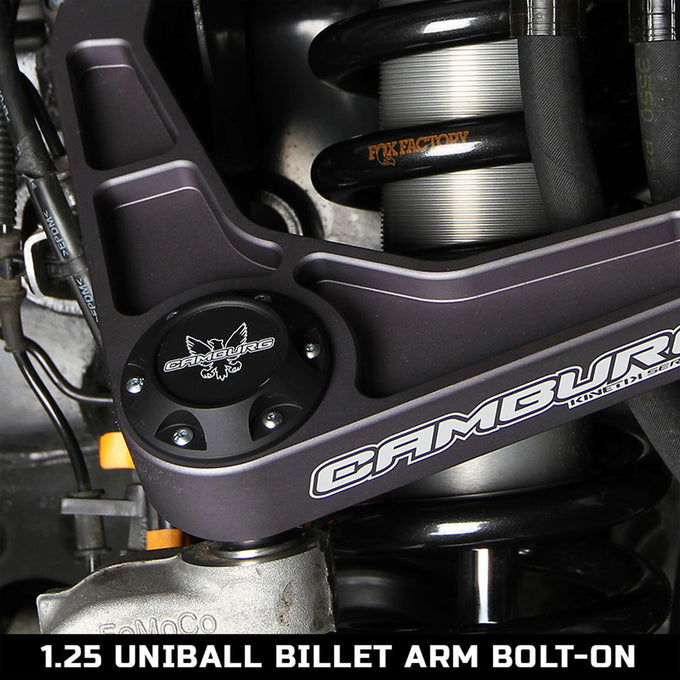 Uniball UCA Cap Kits - Billet 1.25 in. Uniball (bolt on) <br>05-23 Toyota Tacoma, 04-20 Ford F-150