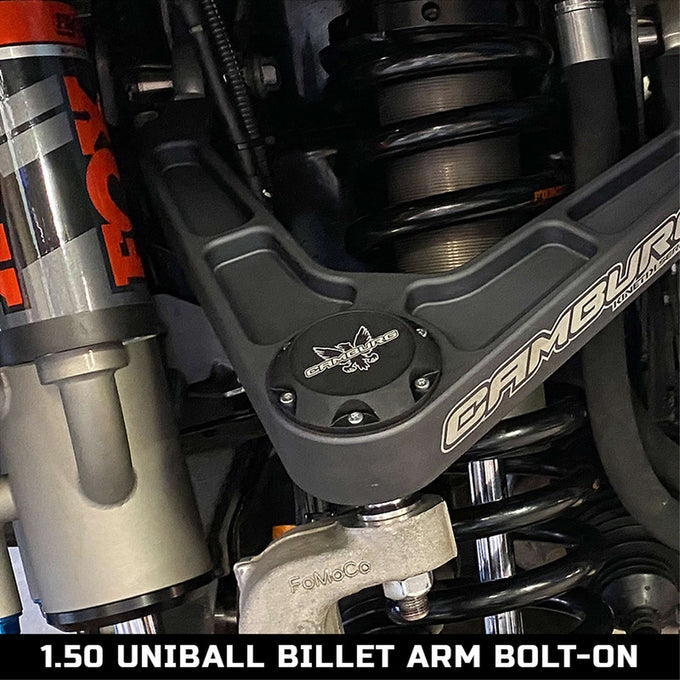 Uniball UCA Cap Kits - Billet 1.50 in. Uniball (bolt on) <br>07-21 Toyota Tundra, 08-22 Sequoia