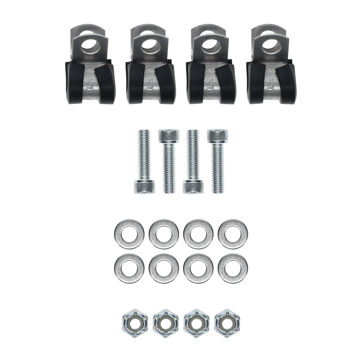 Clamp, Nut, Washer and Screw Kit <br>19-23 Ford Ranger, 08-25 Toyota Sequoia
