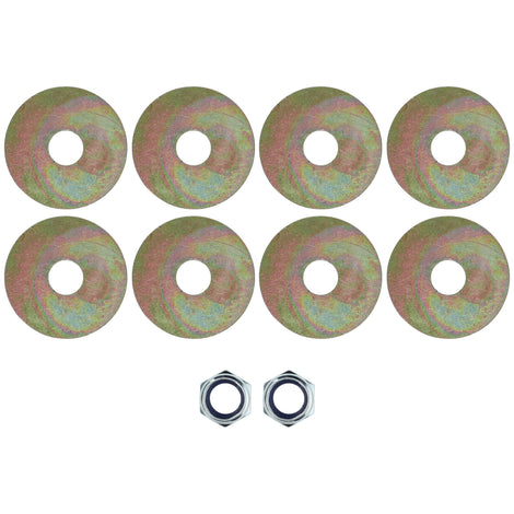 Bushing and Nut Kit <br>07-25 Toyota Tundra, 08-25 Sequoia