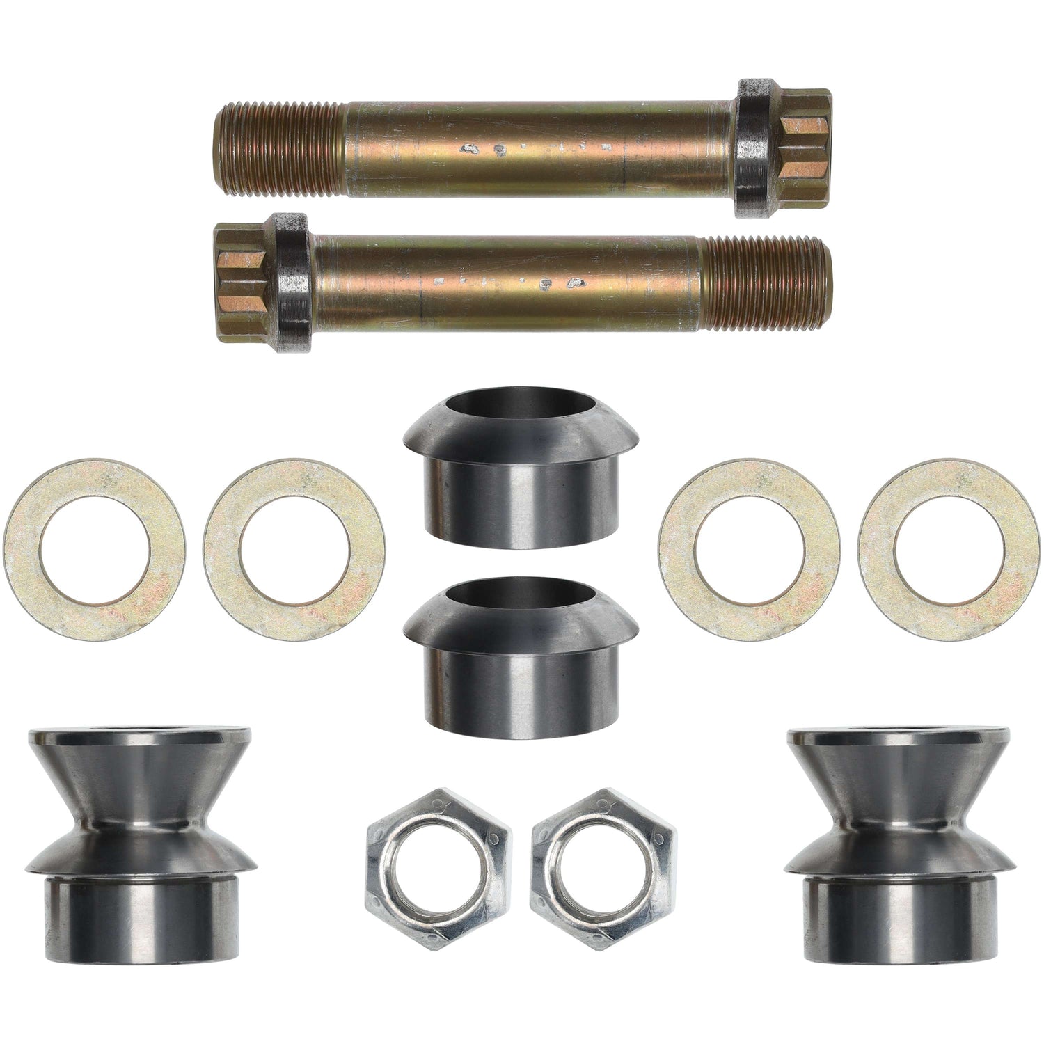 Spindle Adapter Uniball Bolt and Spacer Kit <br>07-21 Toyota Tundra