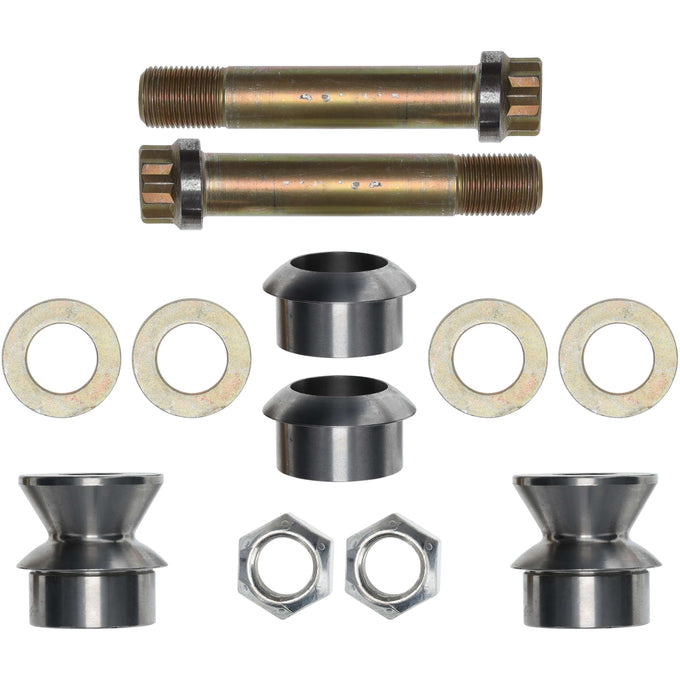 Spindle Adapter Uniball Bolt and Spacer Kit <br>07-21 Toyota Tundra
