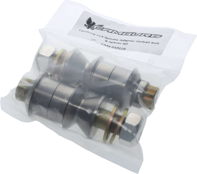 Spindle Adapter Uniball Bolt and Spacer Kit <br>07-21 Toyota Tundra