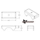 Leaf Spring Axle Perches - 3.50 in. OD <br>Universal