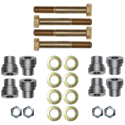 Washer, Bolt, Nut and Uniball Spacer Kit <br>21-25 Ford Bronco
